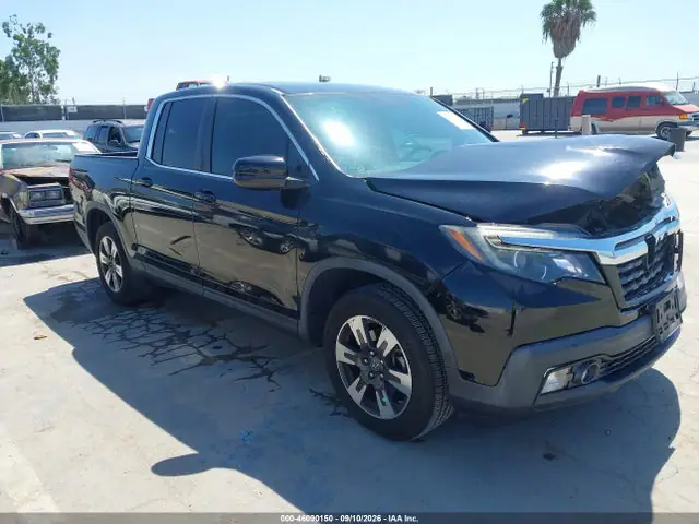 5FPYK2F50KB000359 — 2019 Honda Ridgeline Rtl, Передняя часть (Front End), фото до ремонта