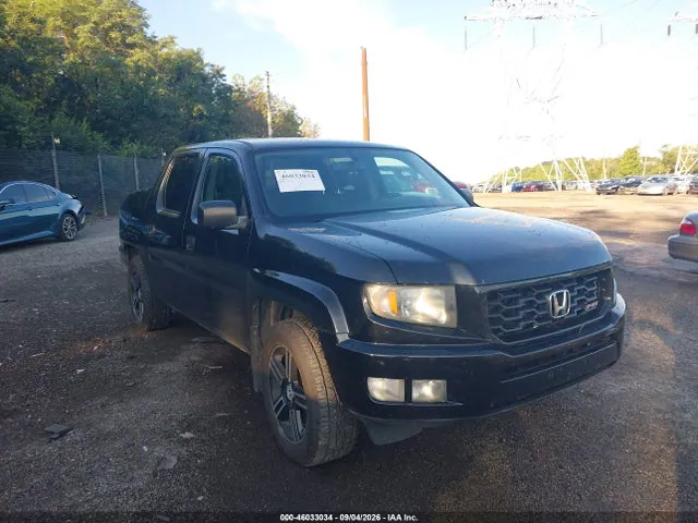 2014 Honda Ridgeline Sport VIN 5FPYK1F73EB009637 фото 1