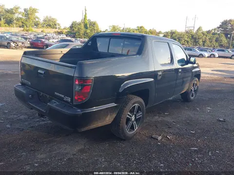 2014 Honda Ridgeline Sport VIN 5FPYK1F73EB009637 фото 4