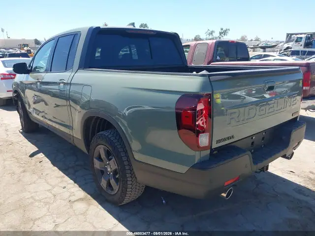 5FPYK3F61TB017252 — 2026 Honda Ridgeline Trailsport, фото 3 с аукциона IAAI 14.10.2026, Передняя часть