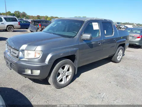 2011 Honda Ridgeline Rtl VIN 5FPYK1F56BB001493 фото 2