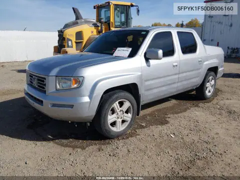 2013 Honda Ridgeline Rtl VIN 5FPYK1F50DB006160 фото 3
