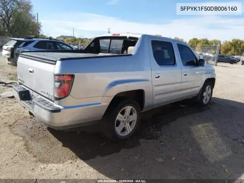 2013 Honda Ridgeline Rtl VIN 5FPYK1F50DB006160 фото 5