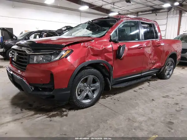 5FPYK3F55NB036607 — 2022 Honda Ridgeline, фото 2 с аукциона IAAI 13.10.2026, Опрокидывание