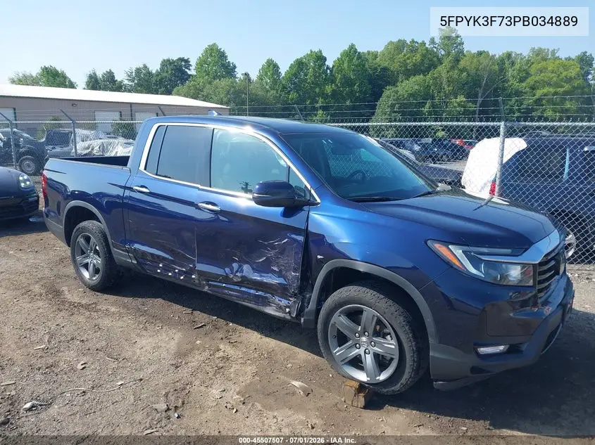 2023 Honda Ridgeline Rtl-E VIN 5FPYK3F73PB034889 фото 2