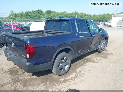 2023 Honda Ridgeline Rtl-E VIN 5FPYK3F73PB034889 фото 5