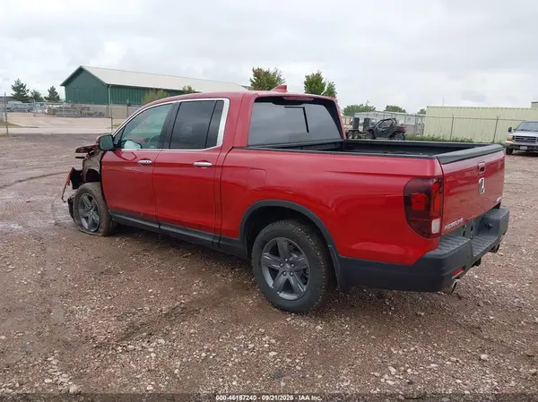 5FPYK3F73PB014206 — 2023 Honda Ridgeline, фото 3 с аукциона IAAI, Передняя часть слева