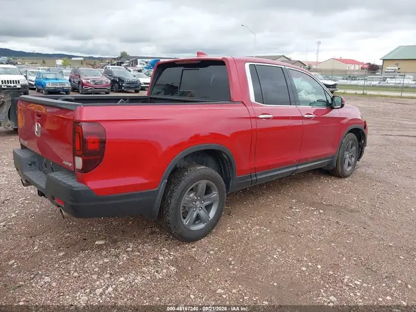 5FPYK3F73PB014206 — 2023 Honda Ridgeline, фото 4 с аукциона IAAI, Передняя часть слева