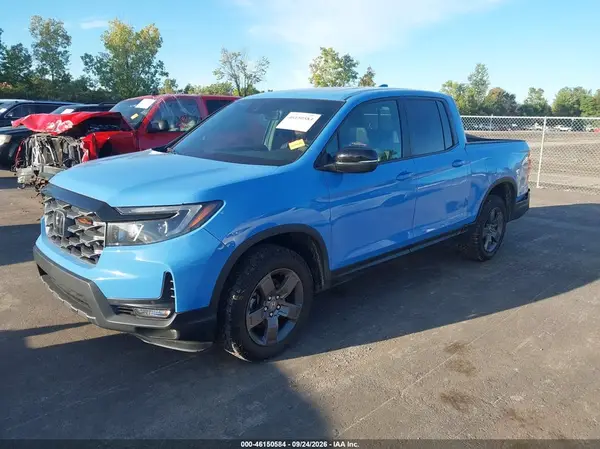 5FPYK3F62RB002834 — 2024 Honda Ridgeline, фото 2 с аукциона IAAI, Задняя часть