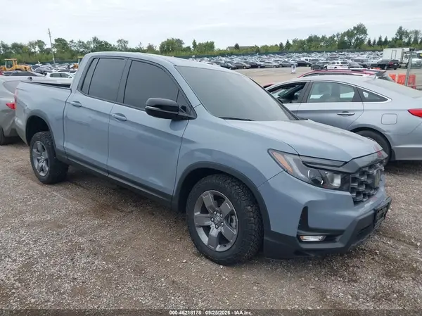 5FPYK3F64SB051068 — 2025 Honda Ridgeline, Передняя часть слева (Left Front), фото до ремонта