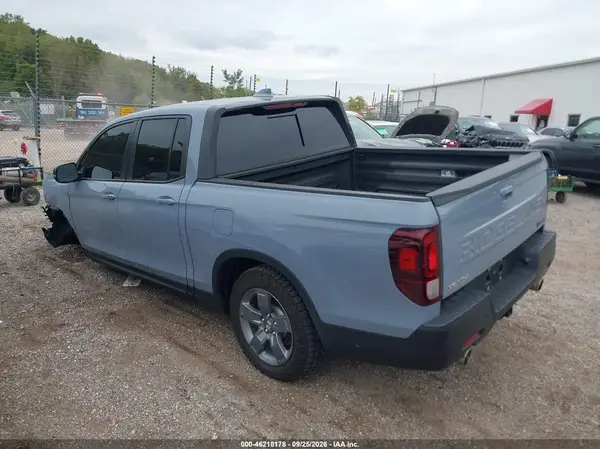 5FPYK3F64SB051068 — 2025 Honda Ridgeline, фото 3 с аукциона IAAI, Передняя часть слева