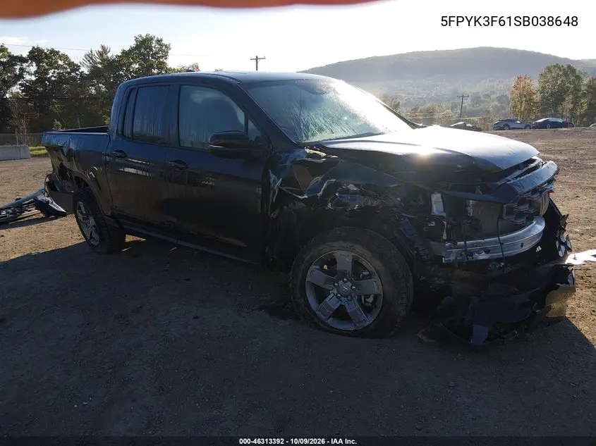 2025 Honda Ridgeline Trailsport VIN 5FPYK3F61SB038648 фото 1