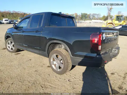 2025 Honda Ridgeline Trailsport VIN 5FPYK3F61SB038648 фото 3