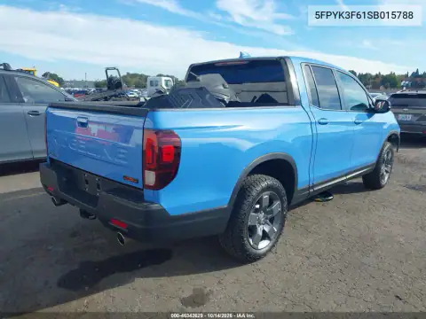 5FPYK3F61SB015788 — 2025 Honda Ridgeline, фото 5 с аукциона IAAI, Передняя часть