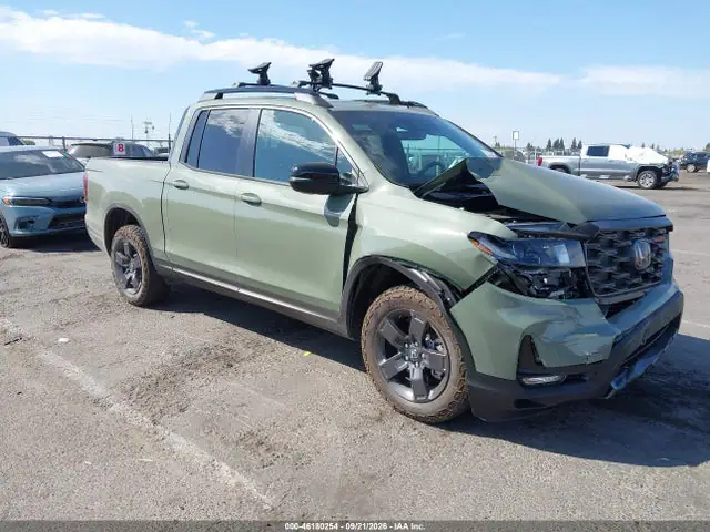 5FPYK3F64TB007718 — 2026 Honda Ridgeline, Передняя часть (Front End), фото до ремонта