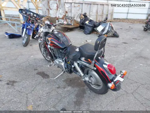 2005 Honda Vt1100 C2 VIN 1HFSC43025A503698 фото 3