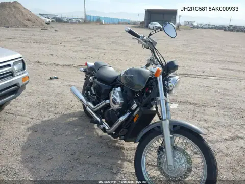 2010 Honda Vt750 S VIN JH2RC5818AK000933 фото 2
