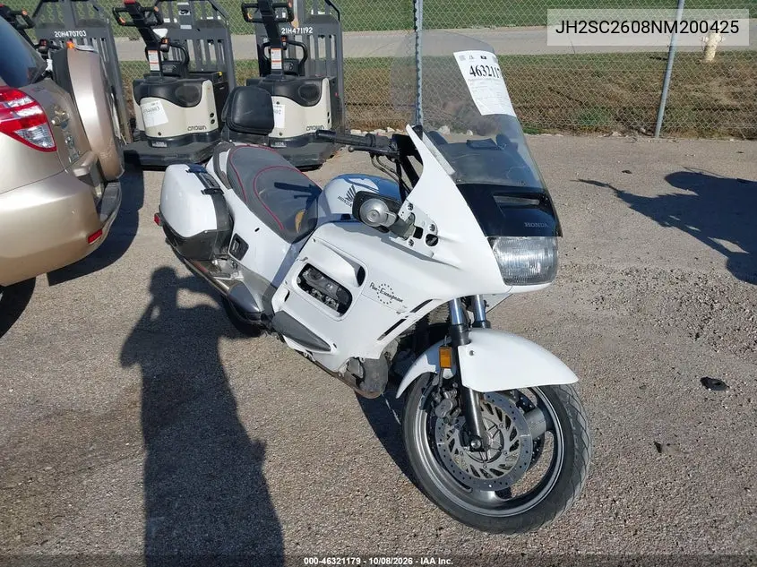 1992 Honda St1100 VIN JH2SC2608NM200425 фото 1