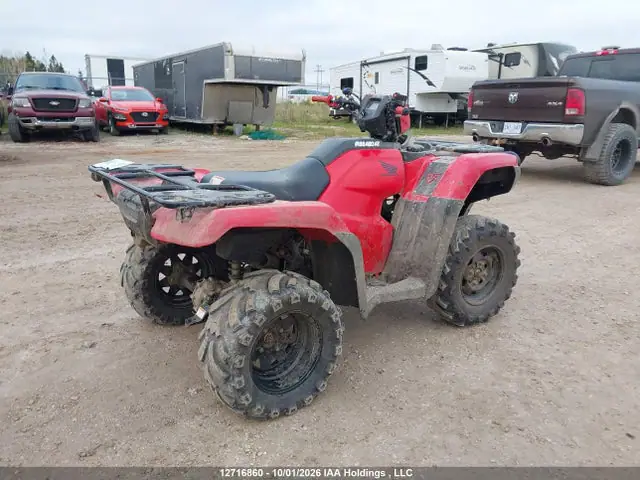 1HFTE4424RJ000484 — 2024 Honda TRX520 FM, фото 4 с аукциона IAAI 13.10.2026, Задняя часть