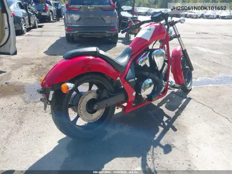 2013 Honda Vt1300 Cx VIN JH2SC61N0DK101652 фото 5