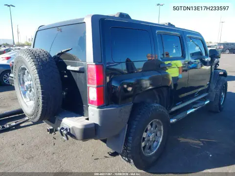 2007 Hummer H3 Suv VIN 5GTDN13E17H233597 фото 5