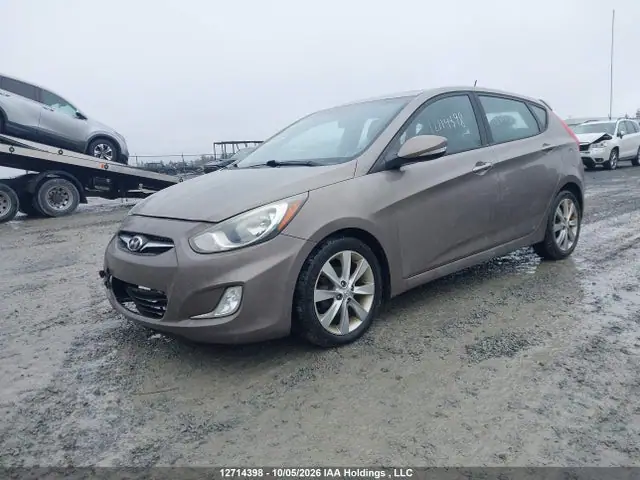 KMHCU5AE6EU157472 — 2014 Hyundai Accent GLS, фото 2 с аукциона IAAI 13.10.2026, Повреждение двигателя