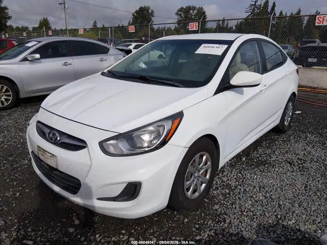 KMHCT4AE5EU646300 — 2014 Hyundai Accent GLS, фото 2 с аукциона IAAI 30.09.2026, Передняя часть справа
