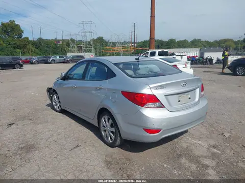 2014 Hyundai ACCENT GLS VIN KMHCU4AE1EU588912 фото 3