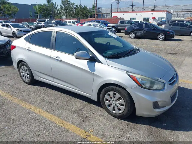 KMHCT4AE6FU929032 — 2015 Hyundai Accent GLS, Естественный износ (Normal Wear & Tear), фото до ремонта