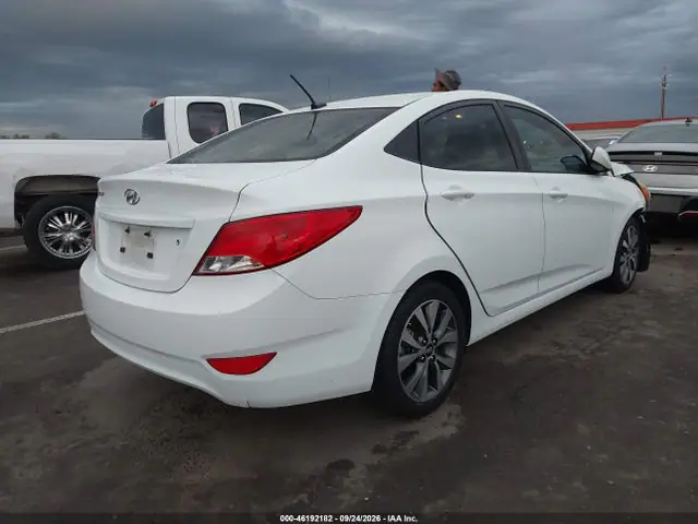 KMHCU4AE2FU923824 — 2015 Hyundai Accent GLS, фото 4 с аукциона IAAI 13.10.2026, Передняя часть слева