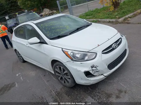 KMHCT5AE8FU228403 — 2015 Hyundai Accent GS, Задняя часть слева (Left Rear), фото до ремонта