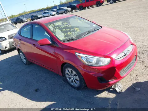 KMHCT4AE0HU301843 — 2017 Hyundai Accent LE, Передняя часть слева (Left Front), фото до ремонта