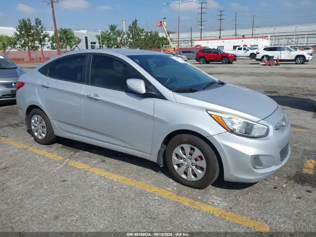 KMHCT4AE2GU026118 — 2016 Hyundai Accent SE, Естественный износ (Normal Wear & Tear), фото до ремонта