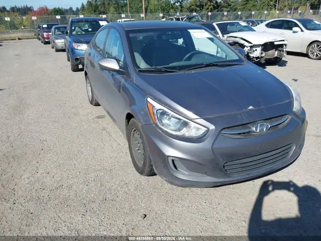 KMHCT4AE0GU958480 — 2016 Hyundai Accent SE, Естественный износ (Normal Wear & Tear), фото до ремонта