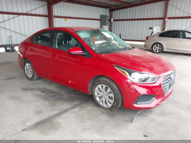 3KPC24A60ME147062 — 2021 Hyundai Accent SE, Левый бок (Left Side), фото до ремонта