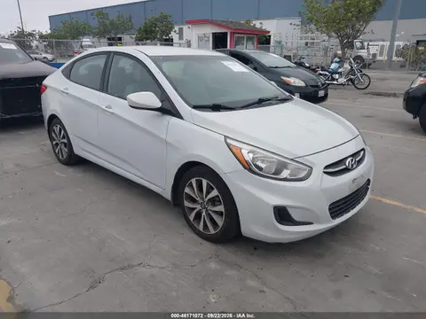 KMHCT4AE4HU363231 — 2017 Hyundai Accent Value Edition, Задняя часть слева (Left Rear), фото до ремонта