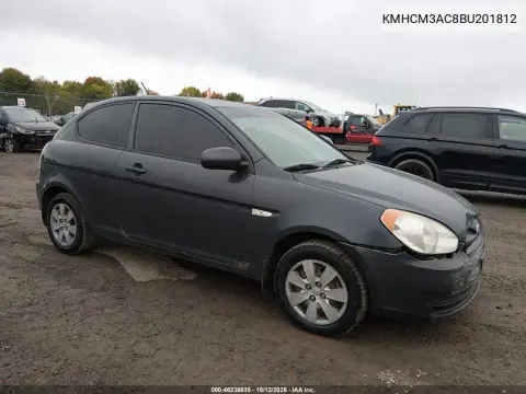 KMHCM3AC8BU201812 — 2011 Hyundai Accent, Передняя часть, фото до ремонта