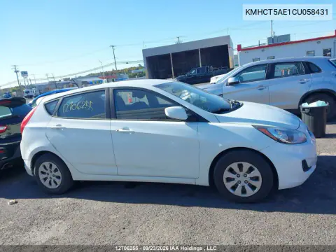 2012 Hyundai Accent Gl VIN KMHCT5AE1CU058431 фото 12