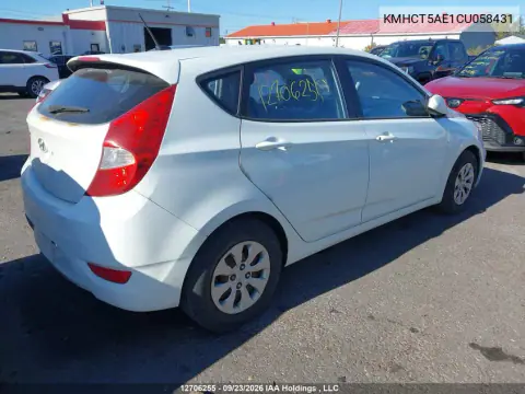 2012 Hyundai Accent Gl VIN KMHCT5AE1CU058431 фото 4