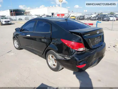 2012 Hyundai Accent Gls VIN KMHCU4AE7CU064595 фото 4