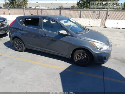 KMHCT5AE1CU046229 — 2012 Hyundai Accent, Естественный износ, фото до ремонта