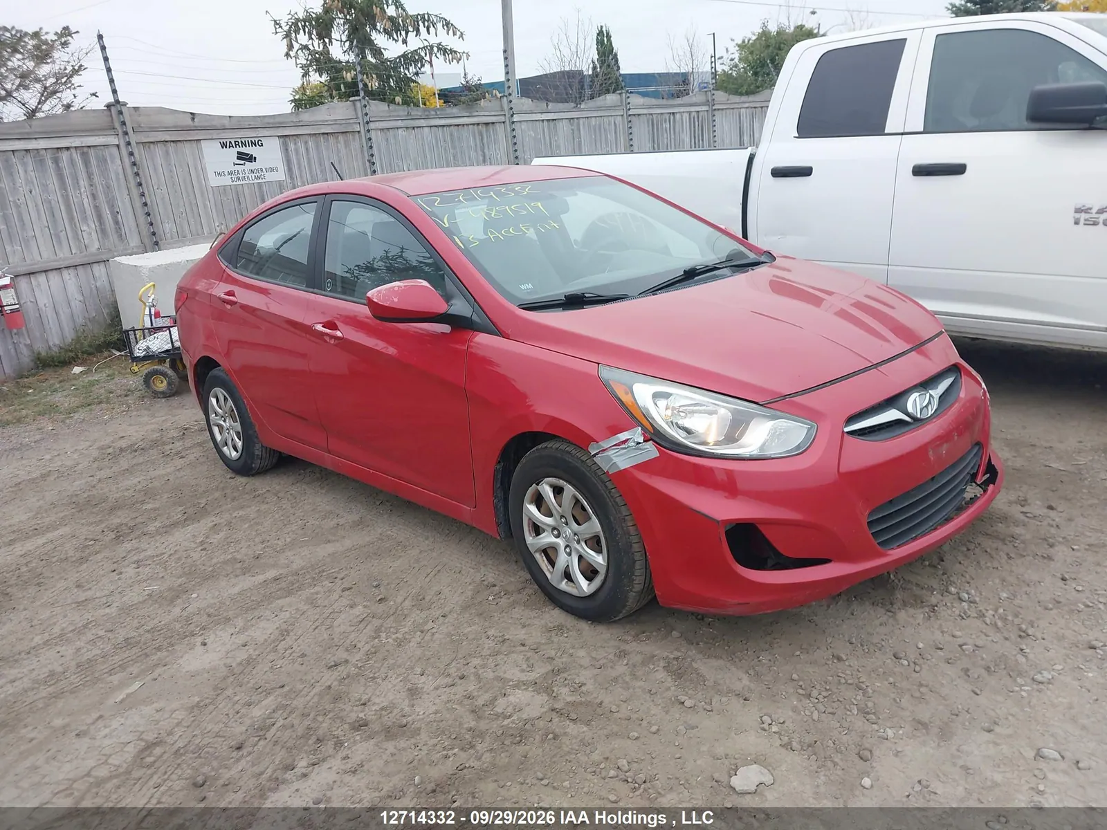 2013 Hyundai Accent VIN KMHCT4AE6DU489519 фото 2