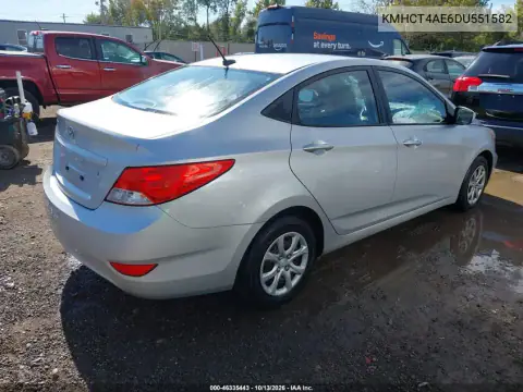 KMHCT4AE6DU551582 — 2013 Hyundai Accent, фото 5 с аукциона IAAI, Передняя часть