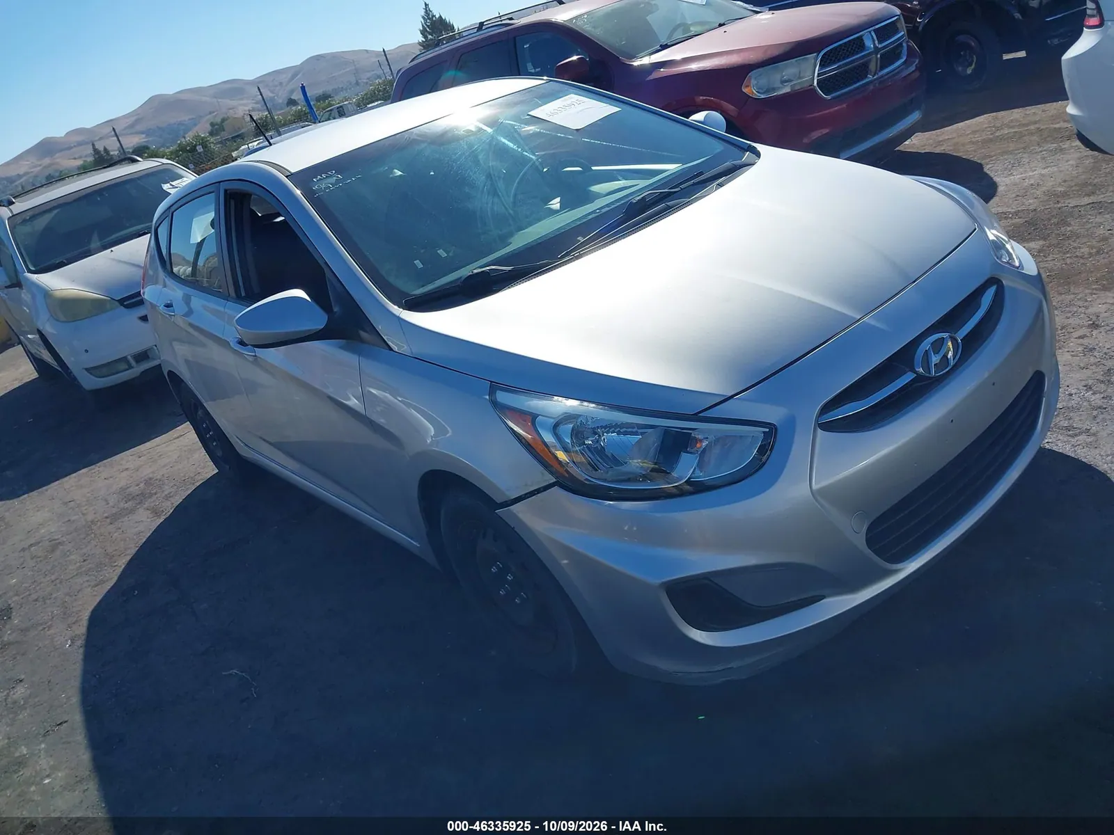 2015 Hyundai Accent Gs VIN KMHCT5AE1FU227173 фото 2