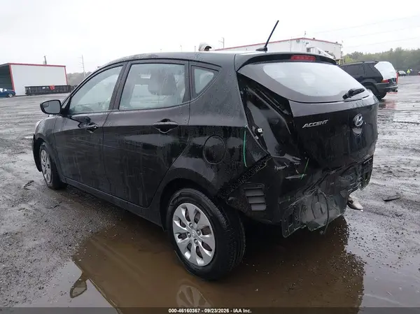 KMHCT5AEXGU241672 — 2016 Hyundai Accent, фото 3 с аукциона IAAI 04.10.2026, Задняя часть
