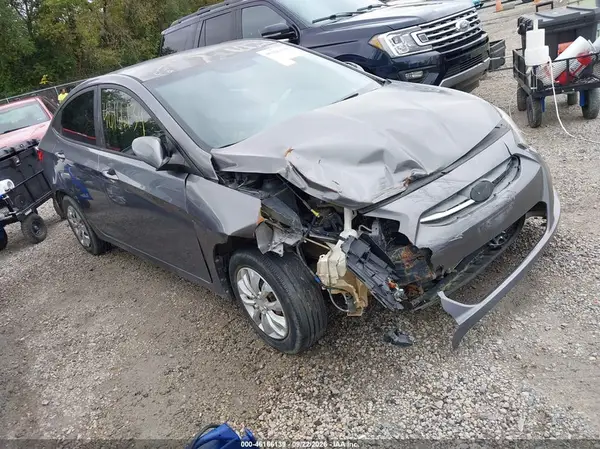 KMHCT4AE5GU043415 — 2016 Hyundai Accent, Передняя часть (Front End), фото до ремонта