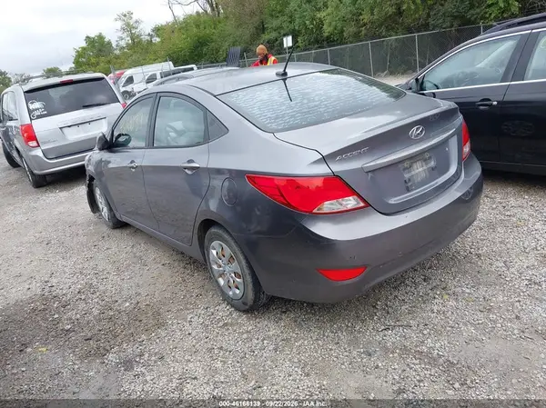 KMHCT4AE5GU043415 — 2016 Hyundai Accent, фото 3 с аукциона IAAI, Передняя часть