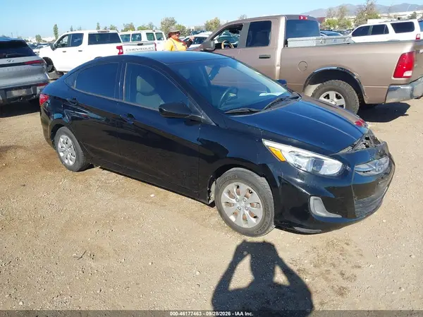 KMHCT4AE8GU121895 — 2016 Hyundai Accent, Передняя часть (Front End), фото до ремонта
