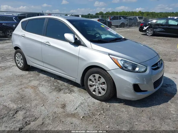 KMHCT5AE4GU236791 — 2016 Hyundai Accent, Задняя часть (Rear), фото до ремонта