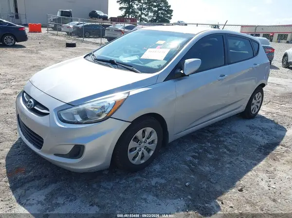 KMHCT5AE4GU236791 — 2016 Hyundai Accent, фото 2 с аукциона IAAI, Задняя часть